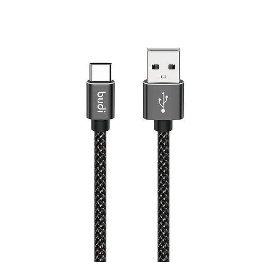 Budi 2M USB-A to USB-C Charge/Sync Cable