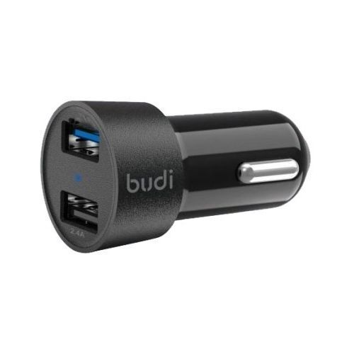 Budi Mini Car Charger 2 USB Port 2.4 A
