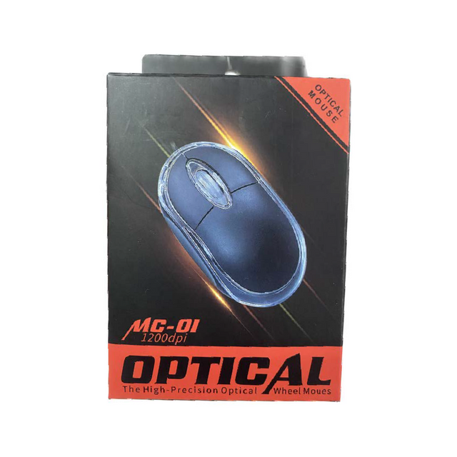 Mouse - Wired High Precision Optical MC-01 1200DPI