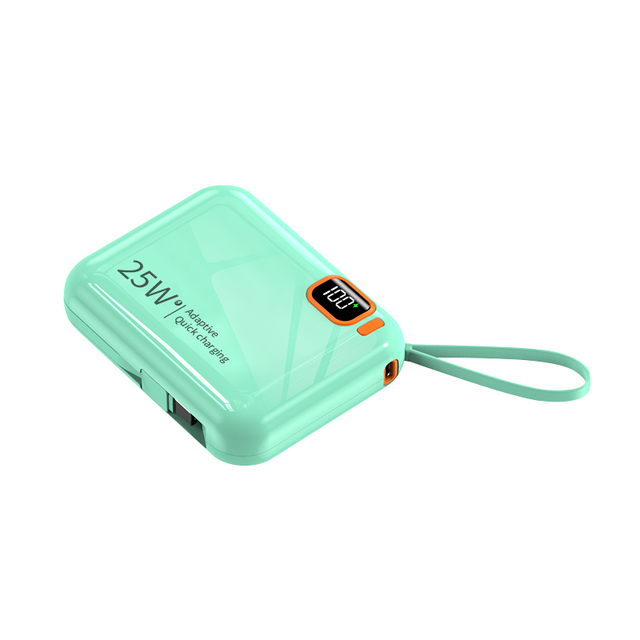 AIVR 10000mAH Power Bank with cable 25W Fast Charging