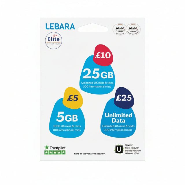 Lebara Sim Card Preloaded