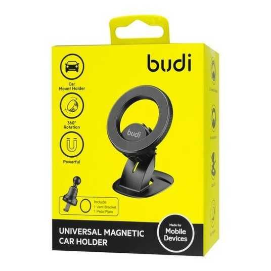 Budi Car Mount Holder (Model: CM573B) Universal Magnetic