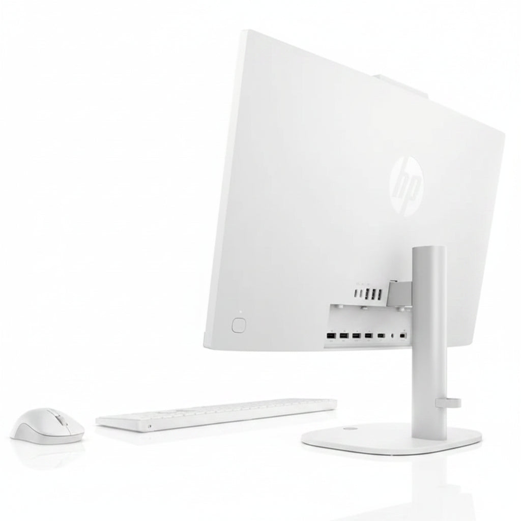 HP OmniStudio 24-cu0006na 23.8" All-in-One PC - Intel® Core™ 3, 256 GB SSD, Cotton White