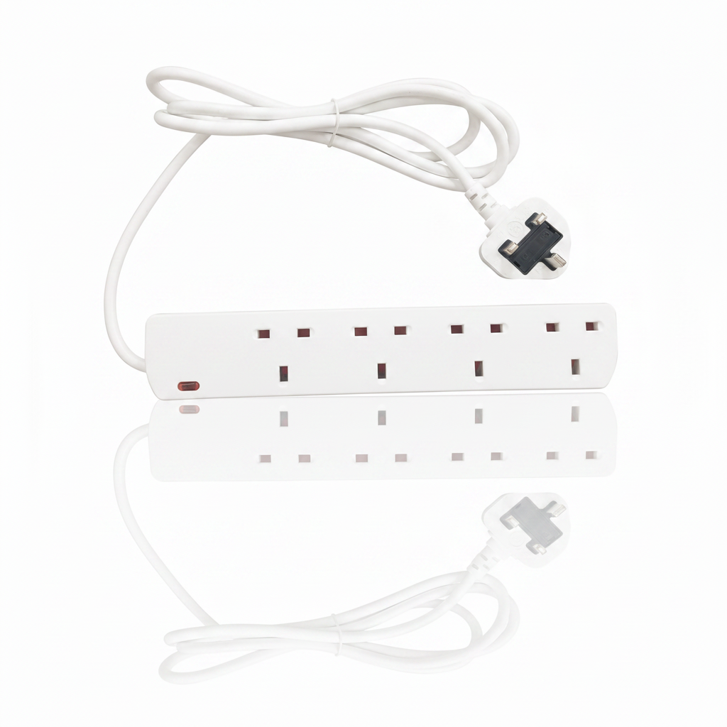 4 Way Extension Lead / Multiplug 2 Meter