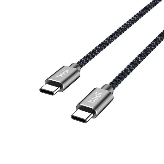 Budi 1M Type-C to Type-C Charge/Sync Cable