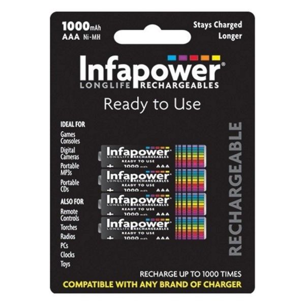 Infapower AAA Rechargeable Battery
