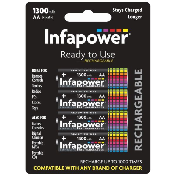 Infapower AA Rechargeable Battery