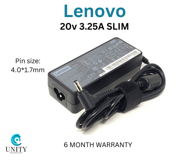 Lenovo Laptop 65W Charger Adapter 20V 3.25A
