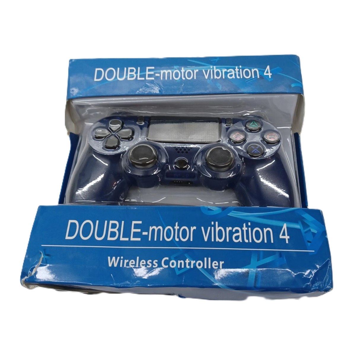 Double E Motor Vibration 4 Wireless for Ps4 Blue