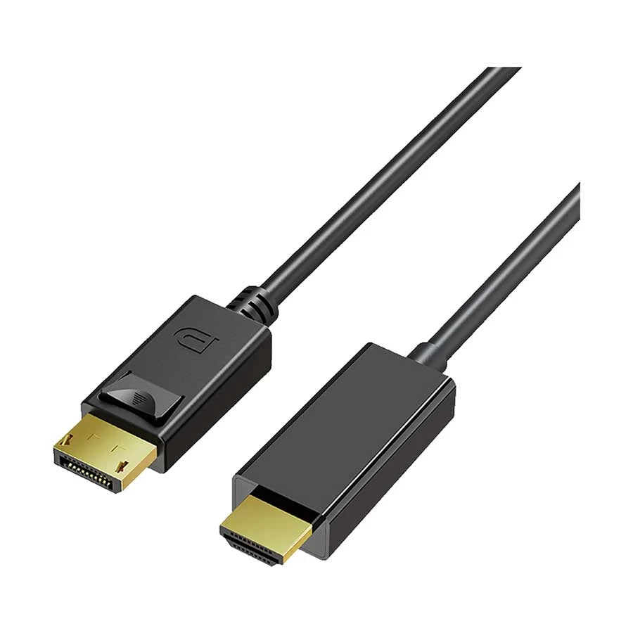 Display Port to HDMI 1.2M, 2M Length